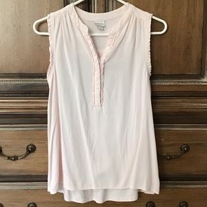 Light Pink Sleeveless Top